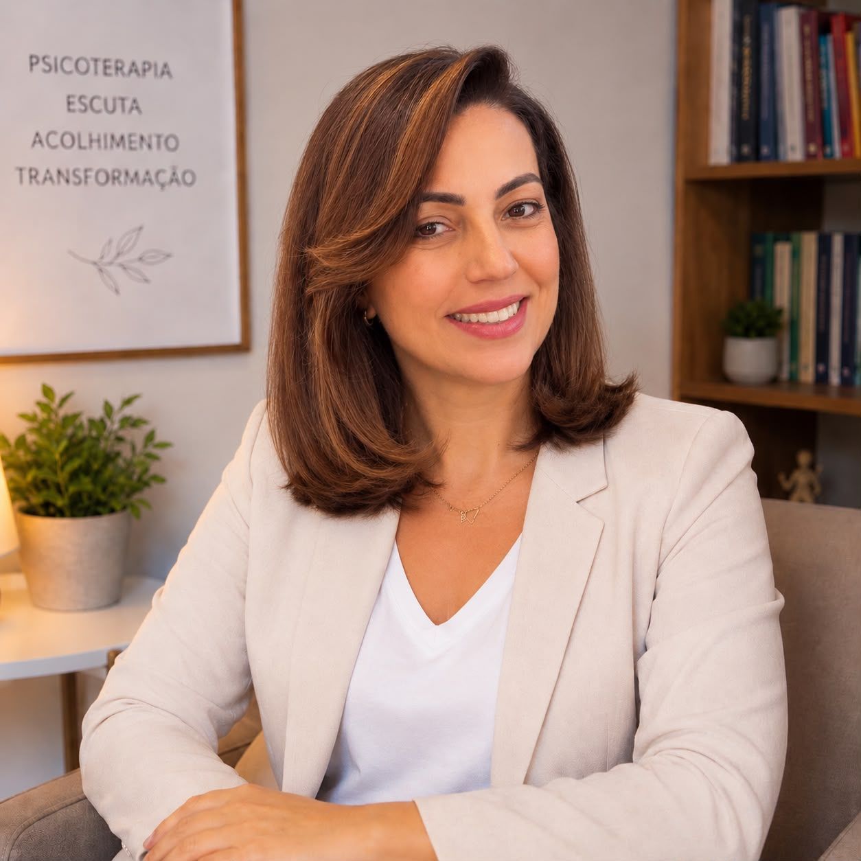 Fernanda Marttinez sorrindo